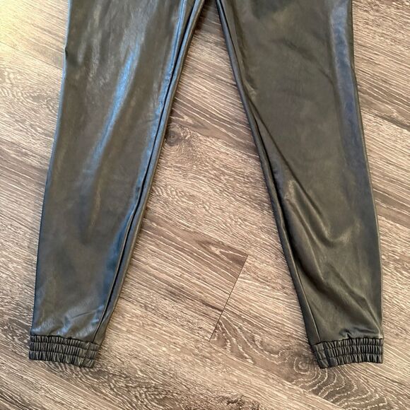 Spanx Faux Leather Joggers - Picture 2 of 8
